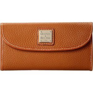 Dooney and Bourke Pebble Grain Continental Clutch